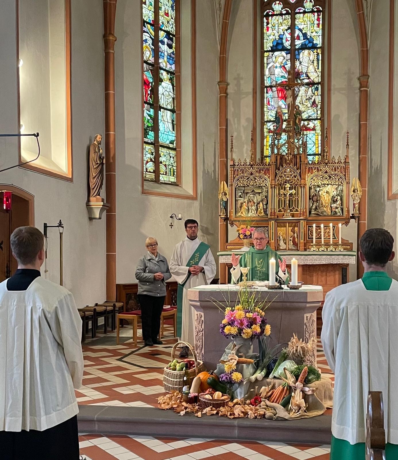 Erntedankgottesdienst in Kappel am 19.10. mit Vorstellung Diakon Franz Jahn