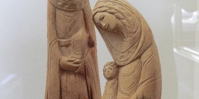 Krippe von Alfons Runggaldier St. Ulrich, Südtirol
