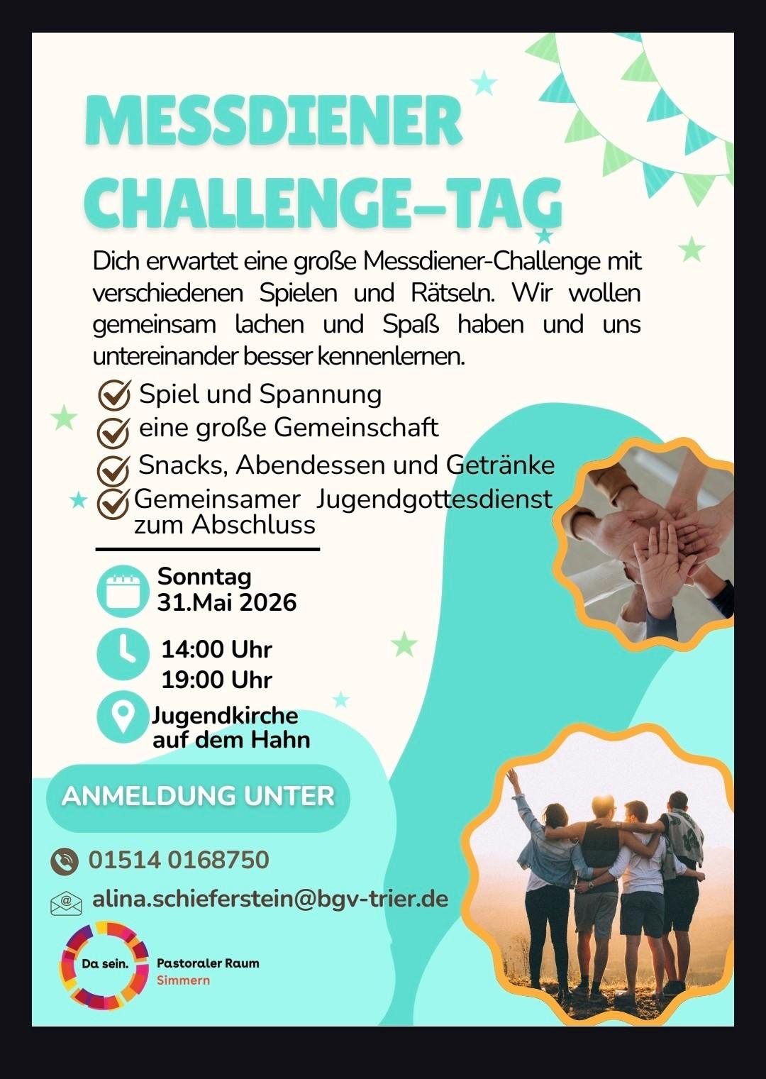 Messdienser Challenge-Tag