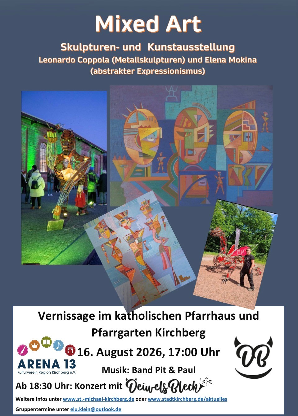 Mixed Art Skulpturen- und Kunstausstellung Pfarrei Kirchberg