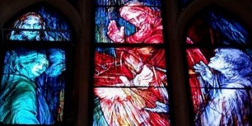 Seniorenausflug am 13.10.2026 Kirchenfenster von Mahbuba Maqsoodi