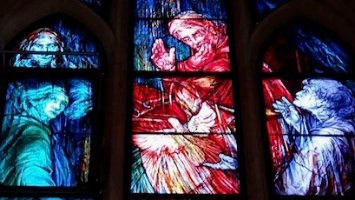 Seniorenausflug am 13.10.2026 Kirchenfenster von Mahbuba Maqsoodi