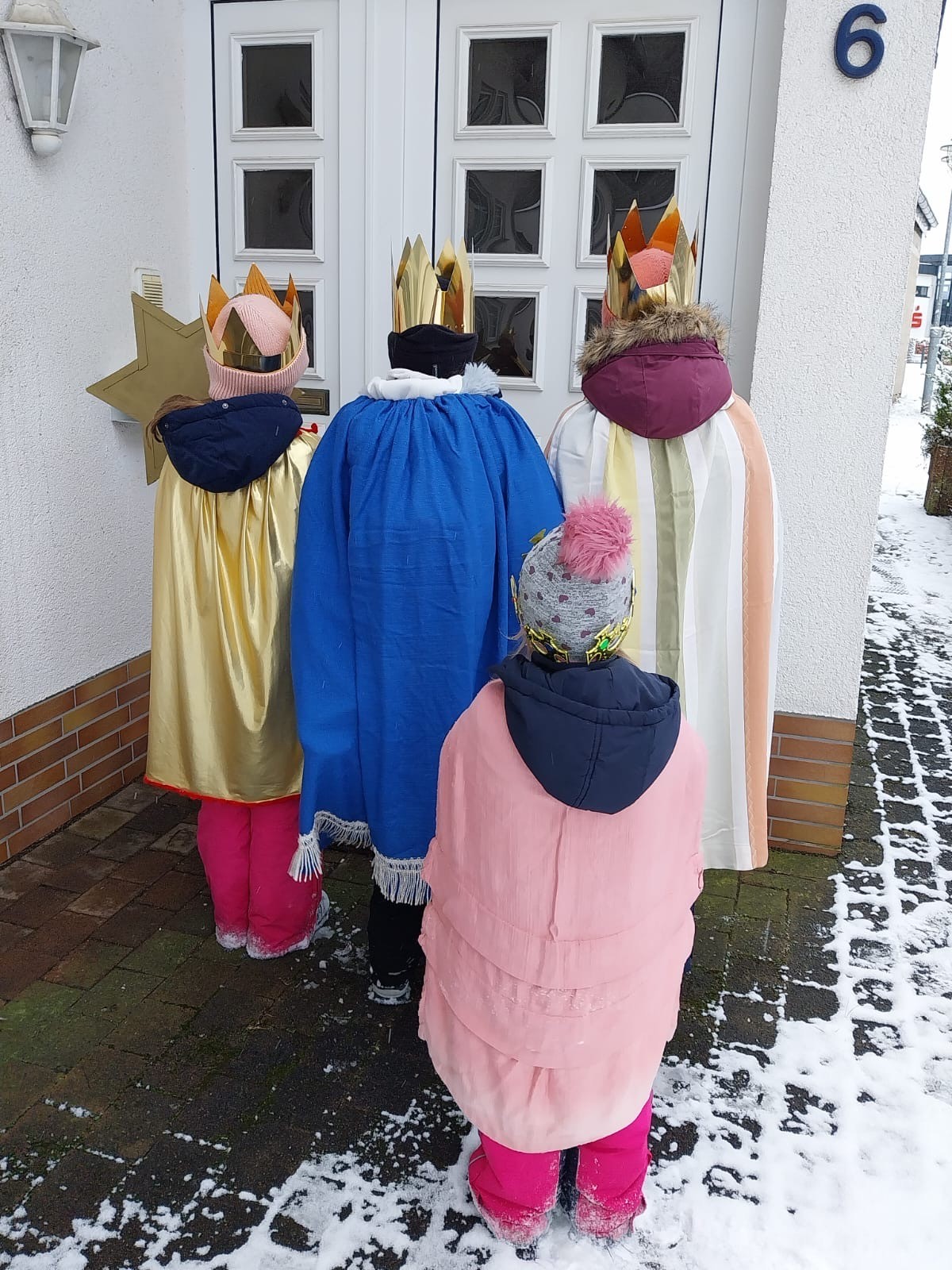 Sternsinger unterwegs