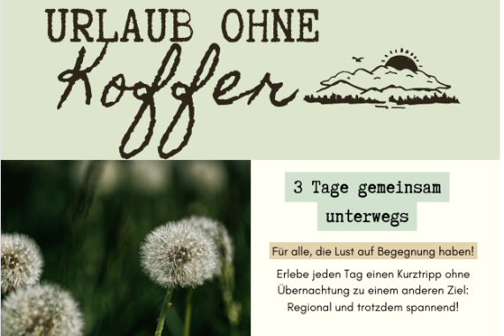 Urlaub ohne Koffer