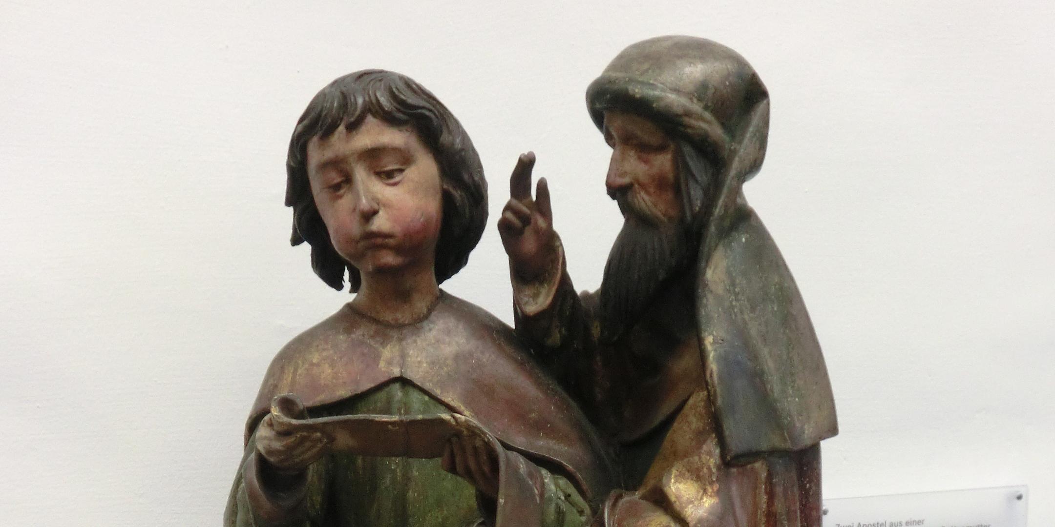 Zwei Apostel im Gespräch, Germanisches Nationalmuseum Nürnberg