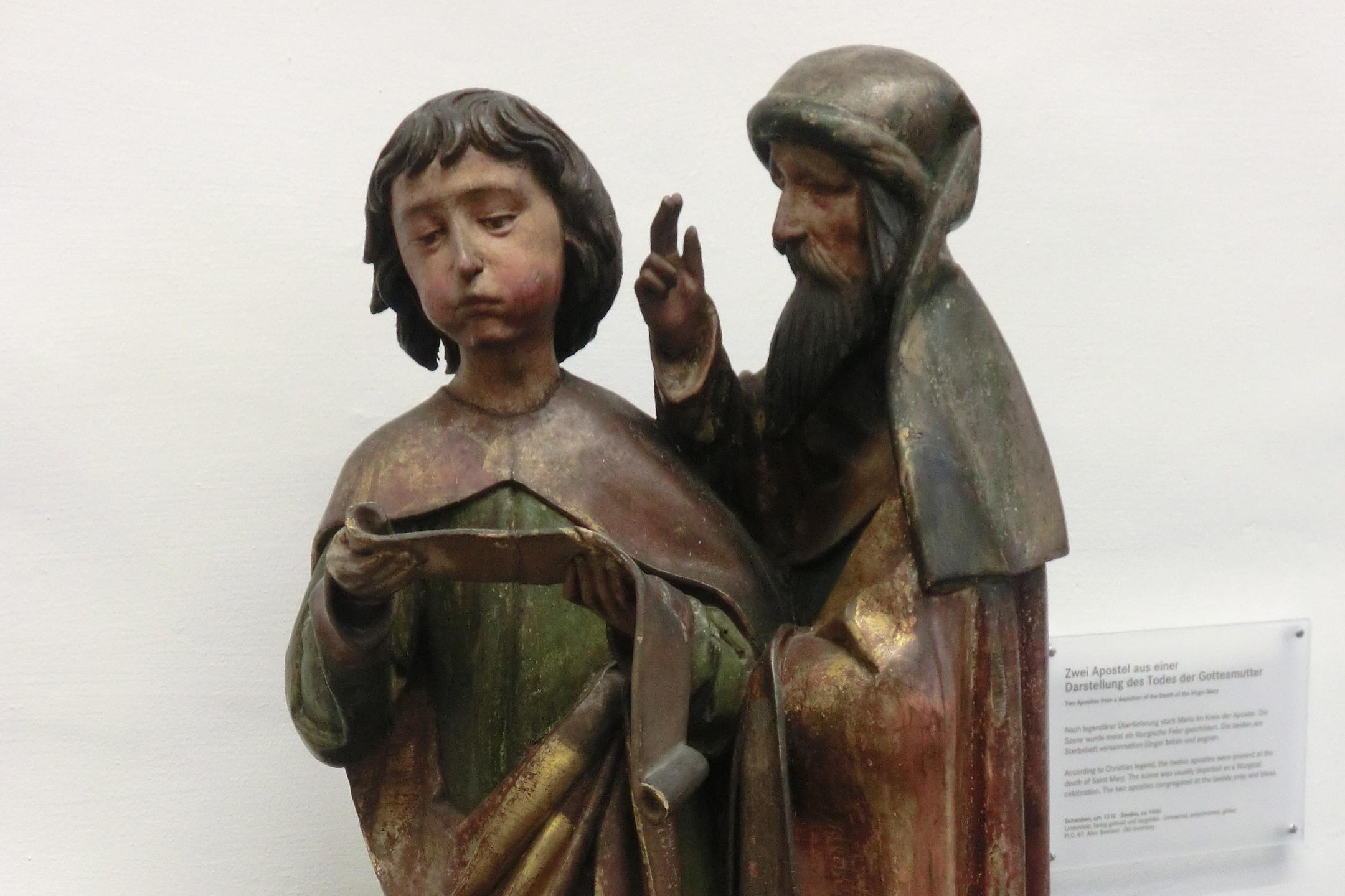 Zwei Apostel im Gespräch, Germanisches Nationalmuseum Nürnberg
