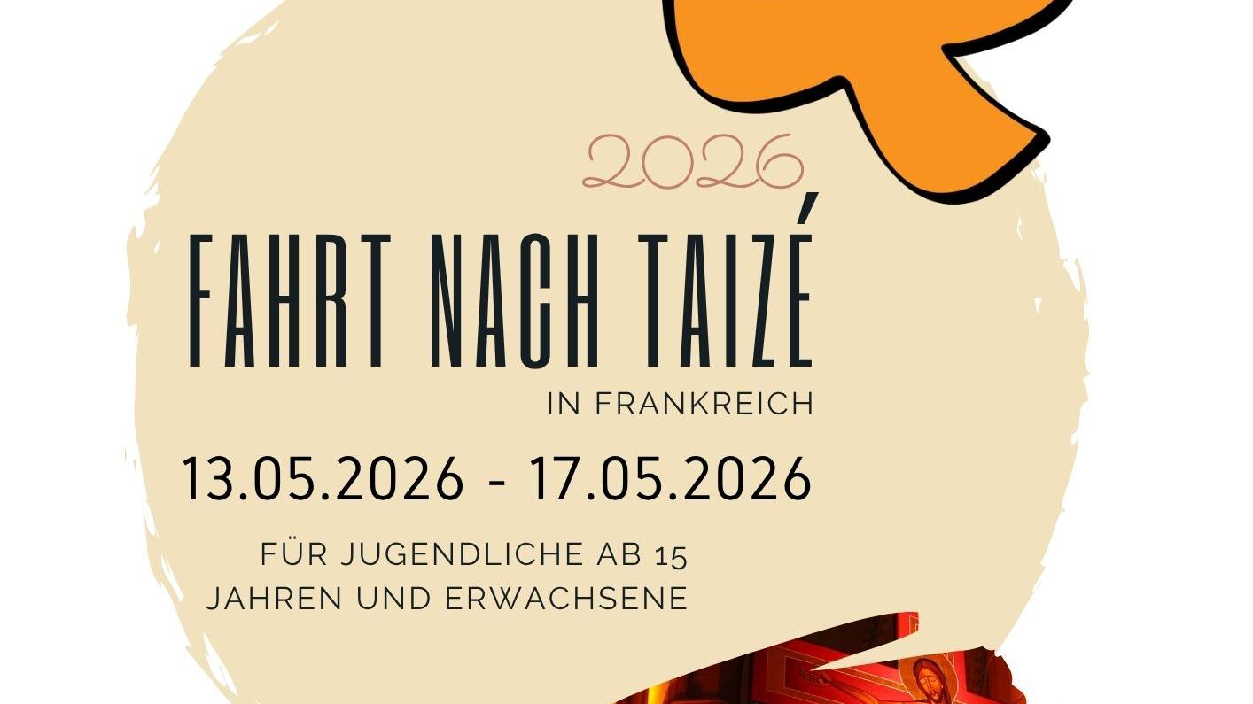 aktueller Flyer Taizefahrt 2026