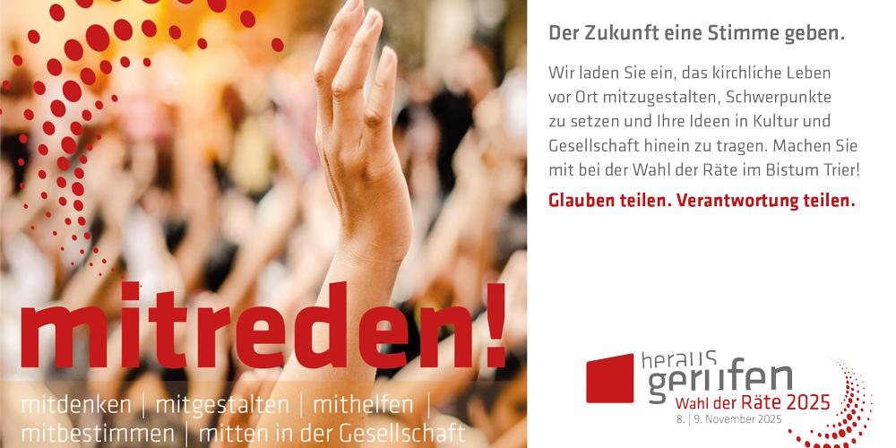 Pfarrgemeinderatswahl 2025 am 08./09. November